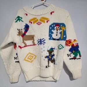 Fun Connections Vintage Children’s Christmas Sweater Size 5